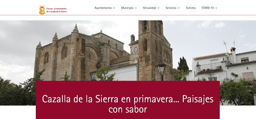 diseño para cazalla de la sierra oficial